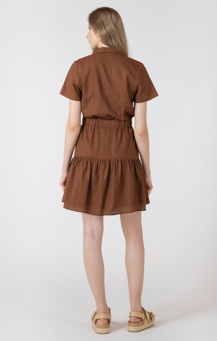 Daisy Shirt Collar Dress