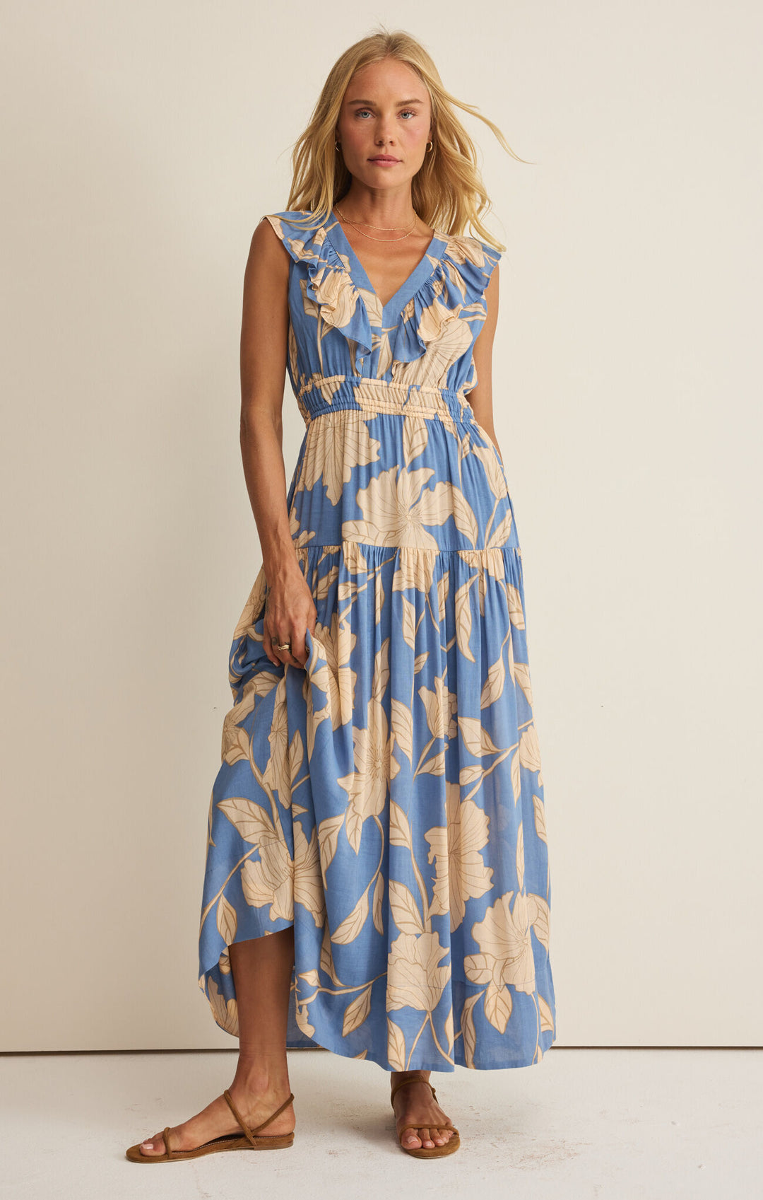 Malene Floral Maxi Dress