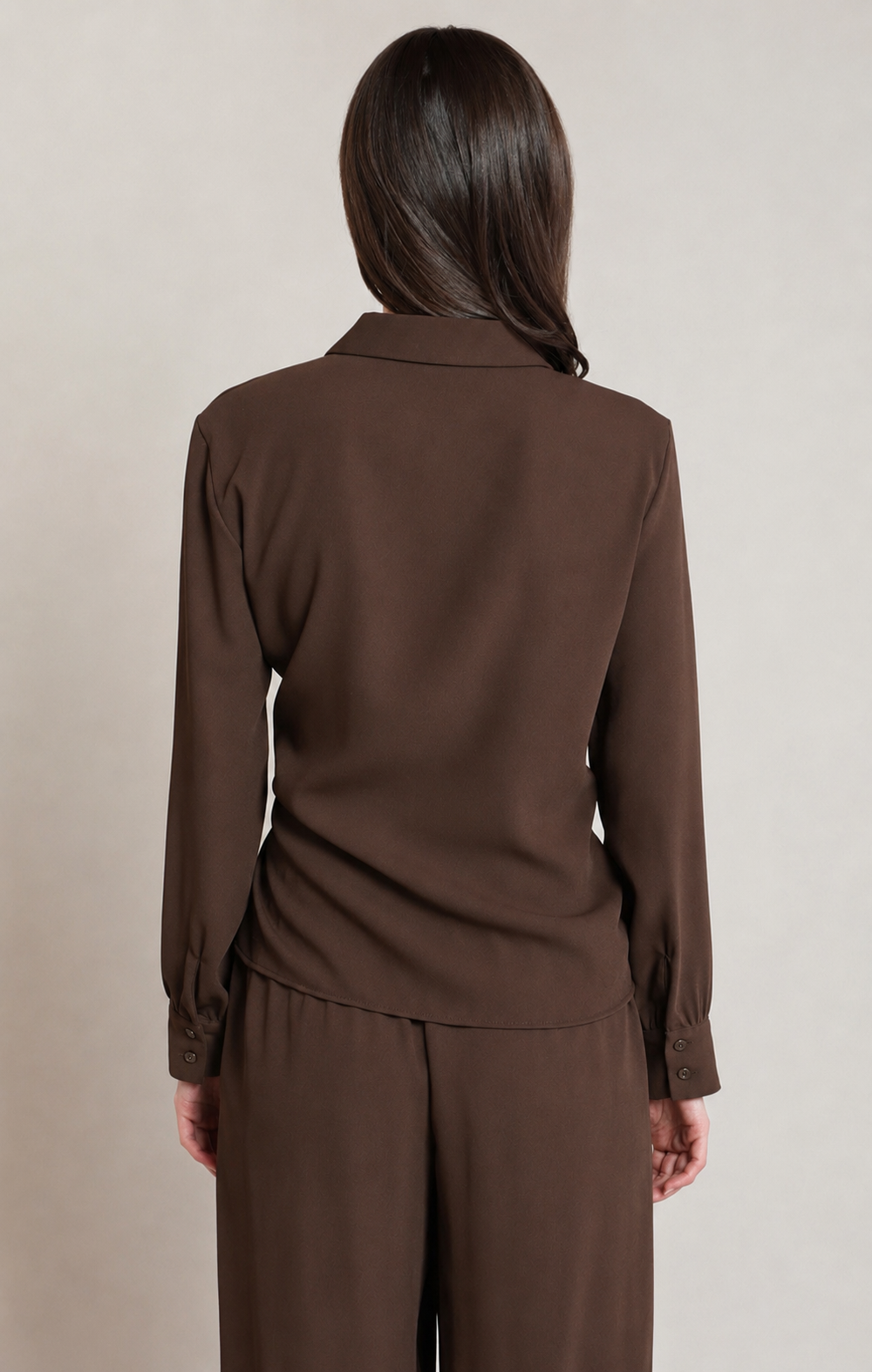 Knotted Button Down Blouse