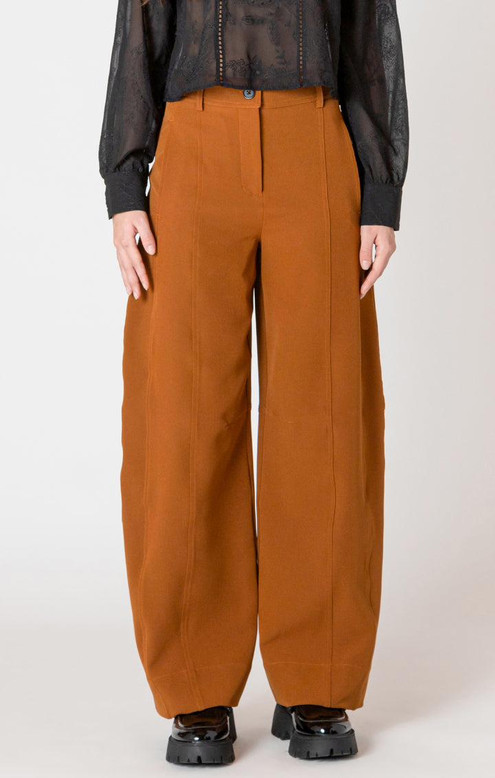 Trinity Barrel Leg Trouser