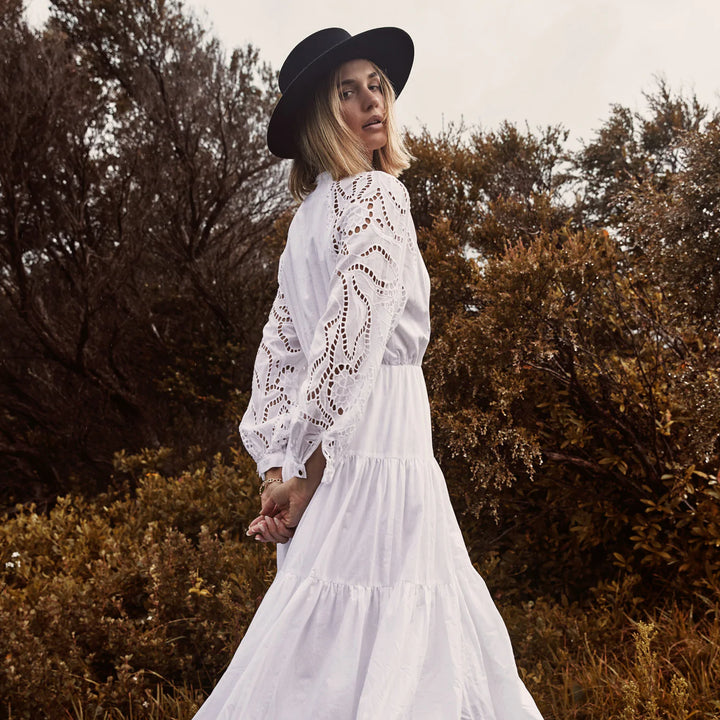 Matilda Flat Brim Boater