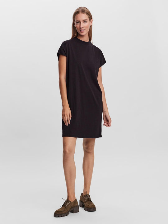 Glenn High Neck T shirt Dress