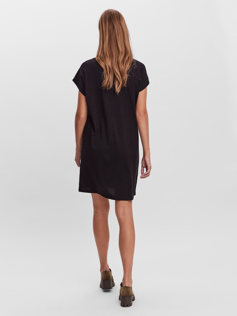 Glenn High Neck T shirt Dress