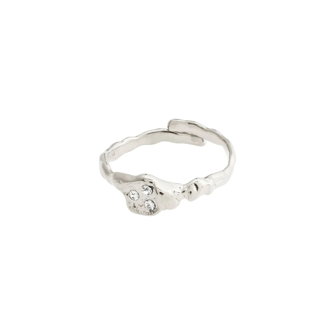 Breathe Recycled Crystal Ring