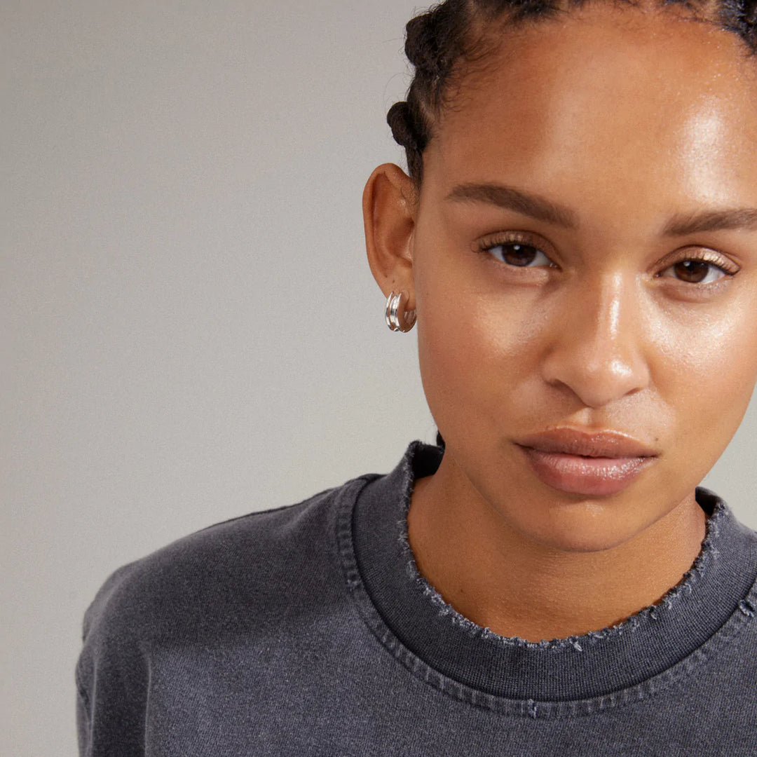 Reflect Recycled Hoop Earrings