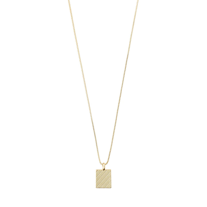 Blossom Square Coin Necklace