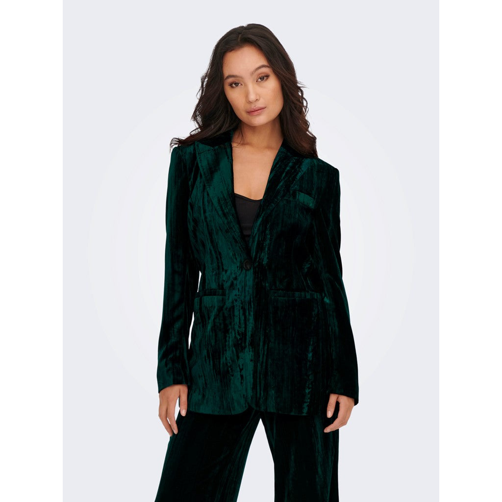 Manya Velvet Blazer
