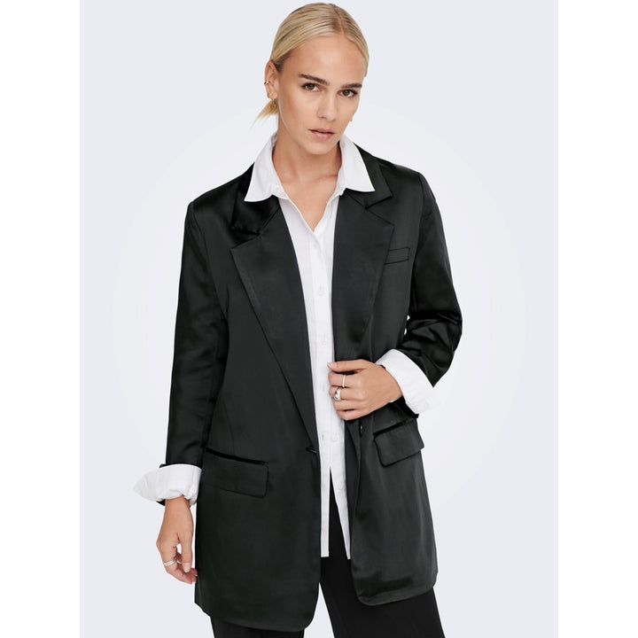 Mayra Satin Blazer