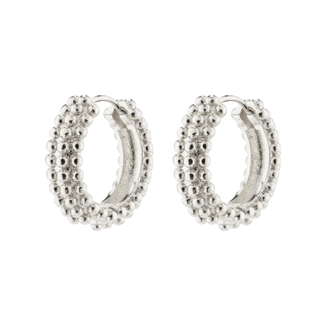 Anitta Recycled Bubble Hoop Earrings
