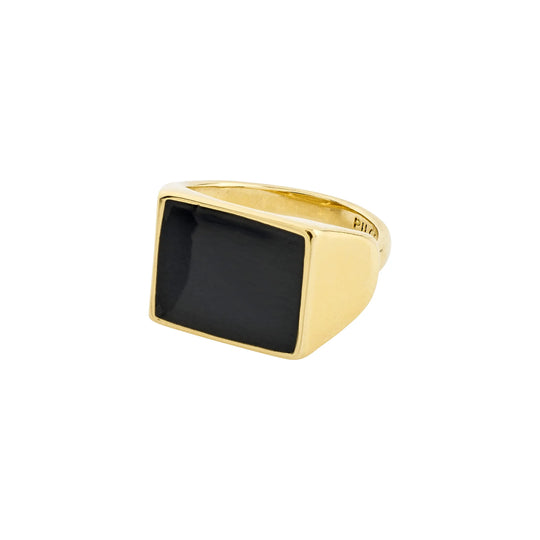 Ecru Square Signet Ring