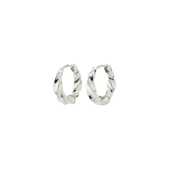 Taffy Small Swirl Hoops