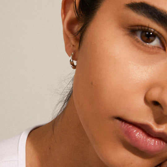 Taffy Small Swirl Hoops