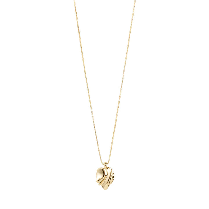 EM wavy pendant necklace