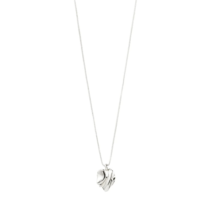 EM wavy pendant necklace