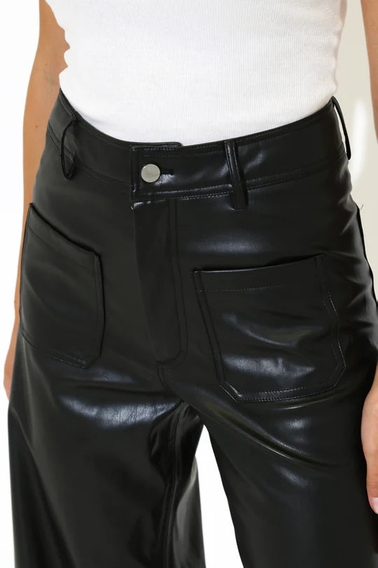 Barwon Vegan Leather Pants