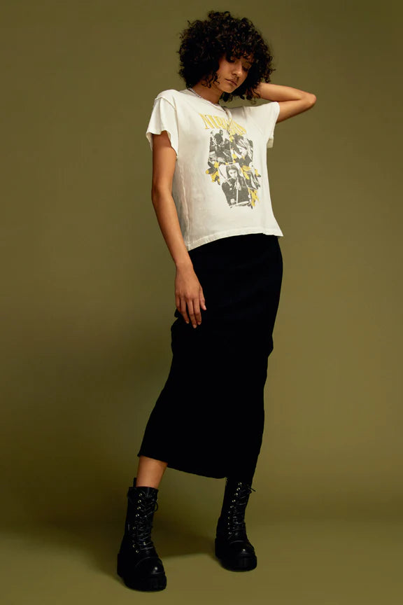 Nirvana Collage Reverse Girlfriend Tee