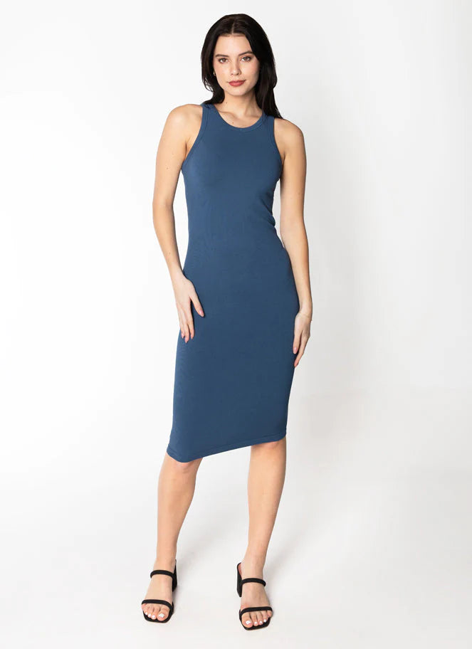 Bamboo Ribbed Tank Dress