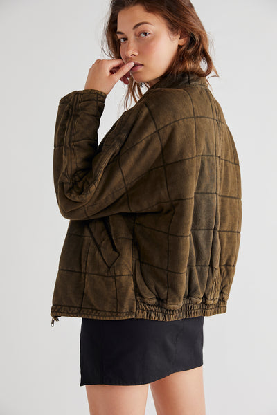 Dolman Quilted Jacket