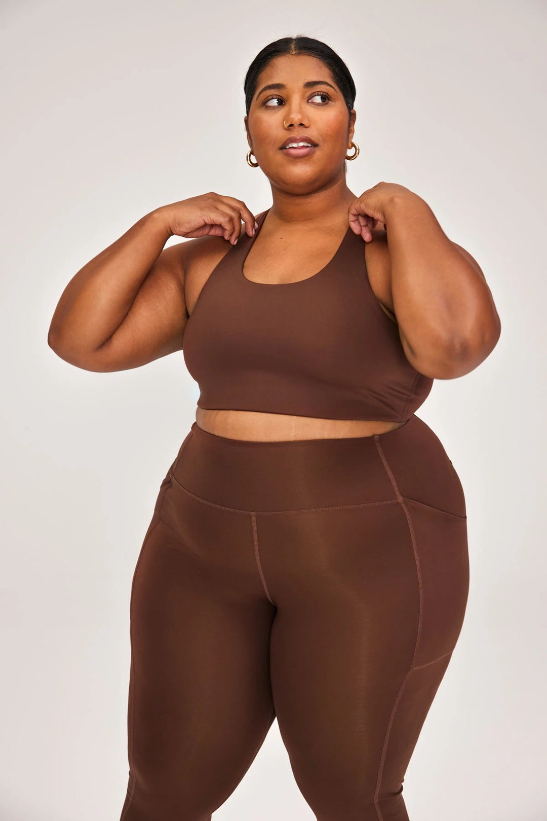 High Rise Compressive Pocket Legging 28.5 Heist Boutique