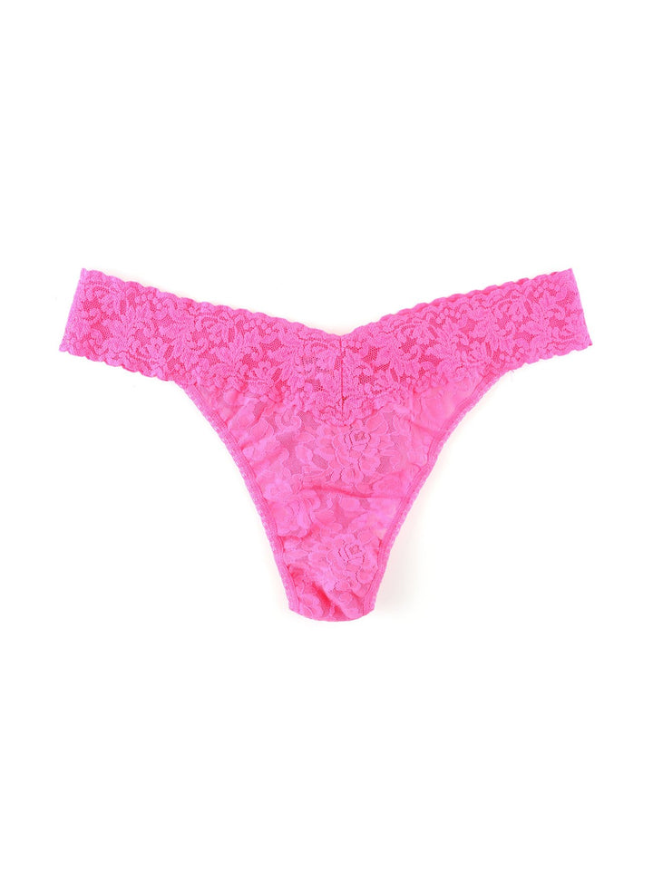 Signature Lace Original Rise Thong