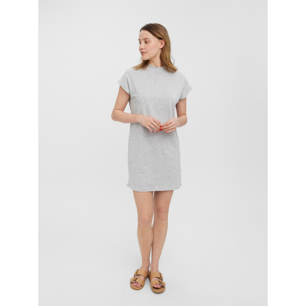 Glenn High Neck T shirt Dress