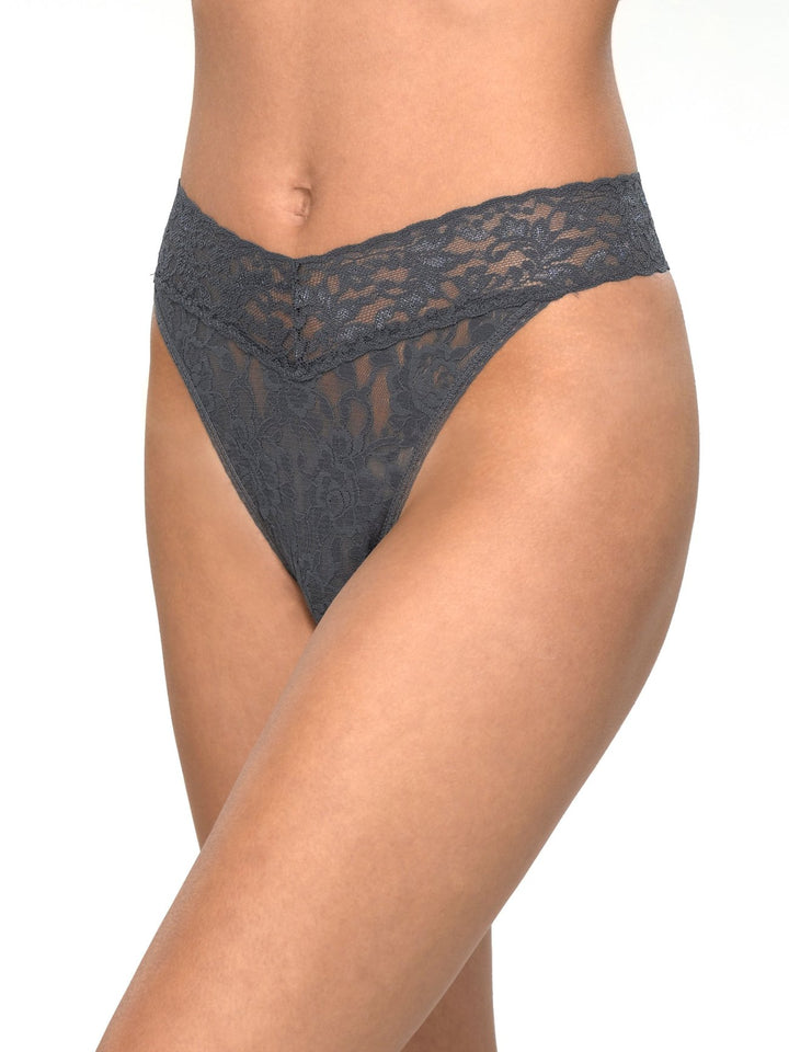 Signature Lace Original Rise Thong