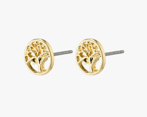 Iben Recycled Tree Of Life Earrings