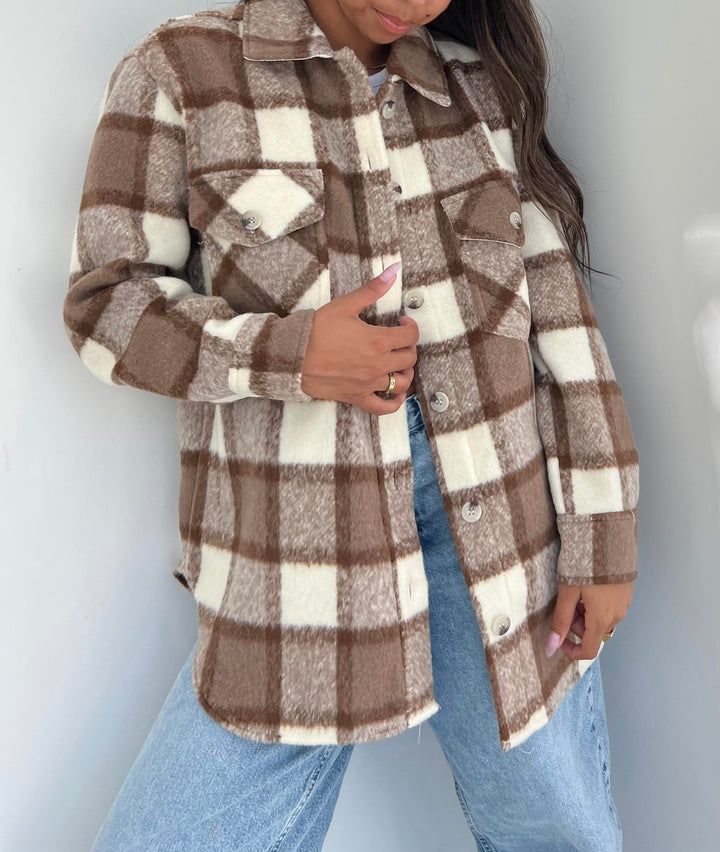 Jessica Plaid Shacket