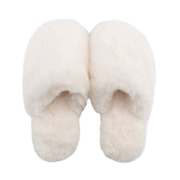 Luxe Faux Fur Slide