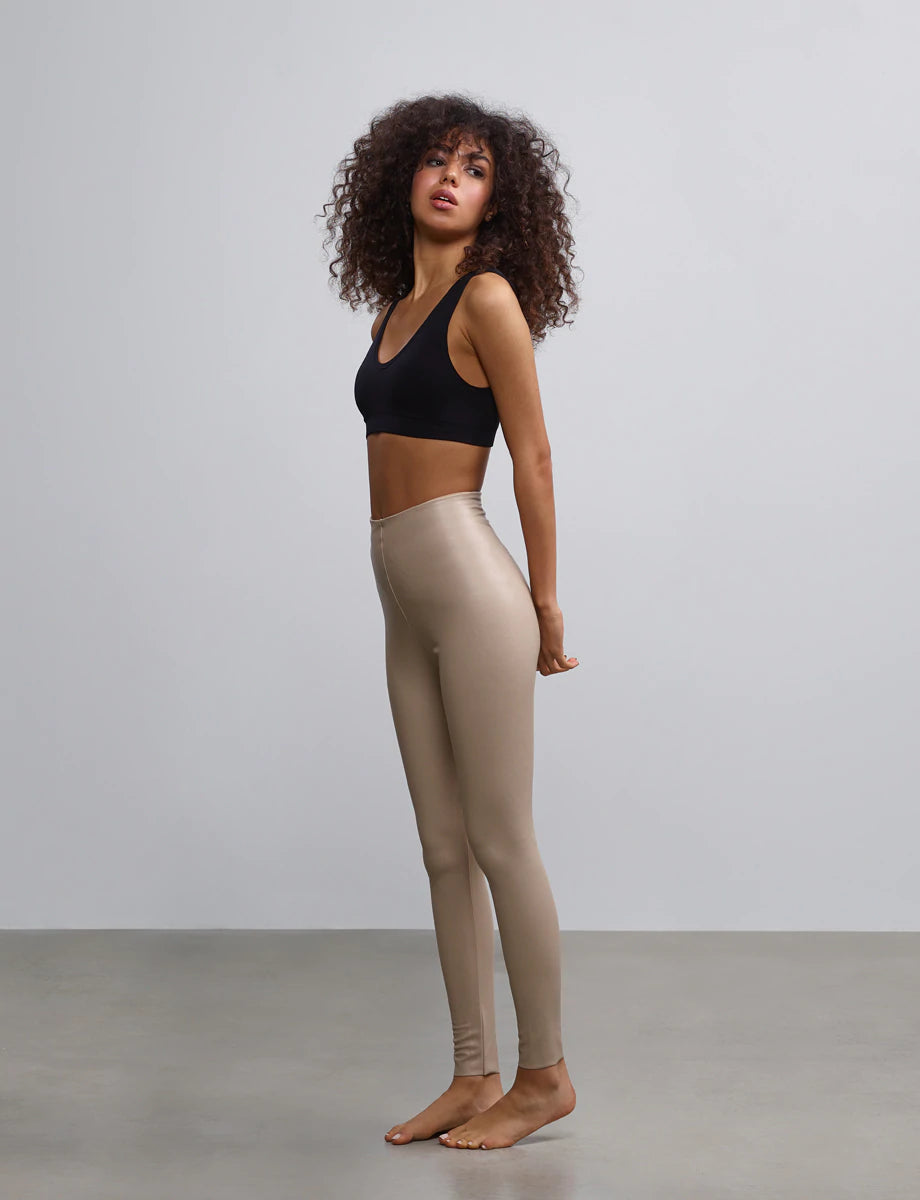 Faux Leather Legging