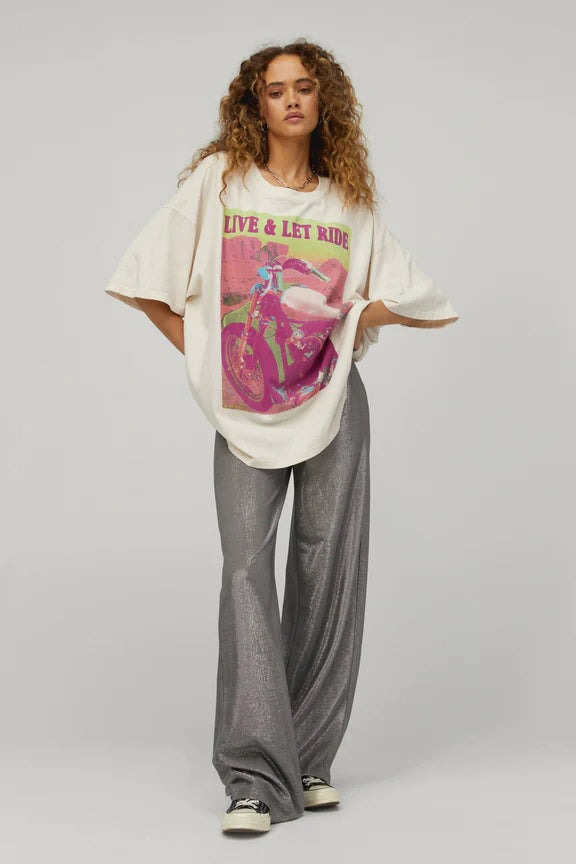 Live And Let Ride O/S Tee