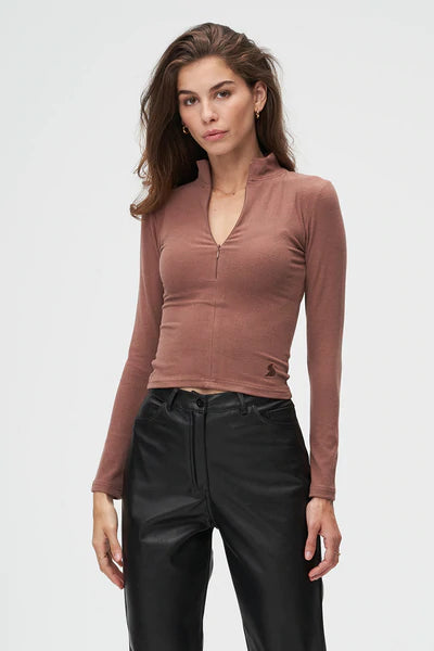 Invisible Zip Long Sleeve