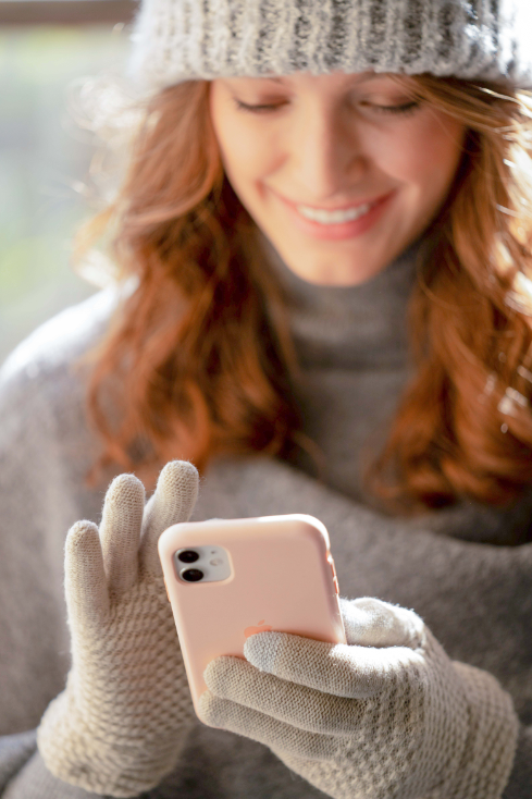 Madison Avenue Tech Glove Lilac