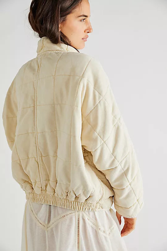 Dolman Quilted Jacket