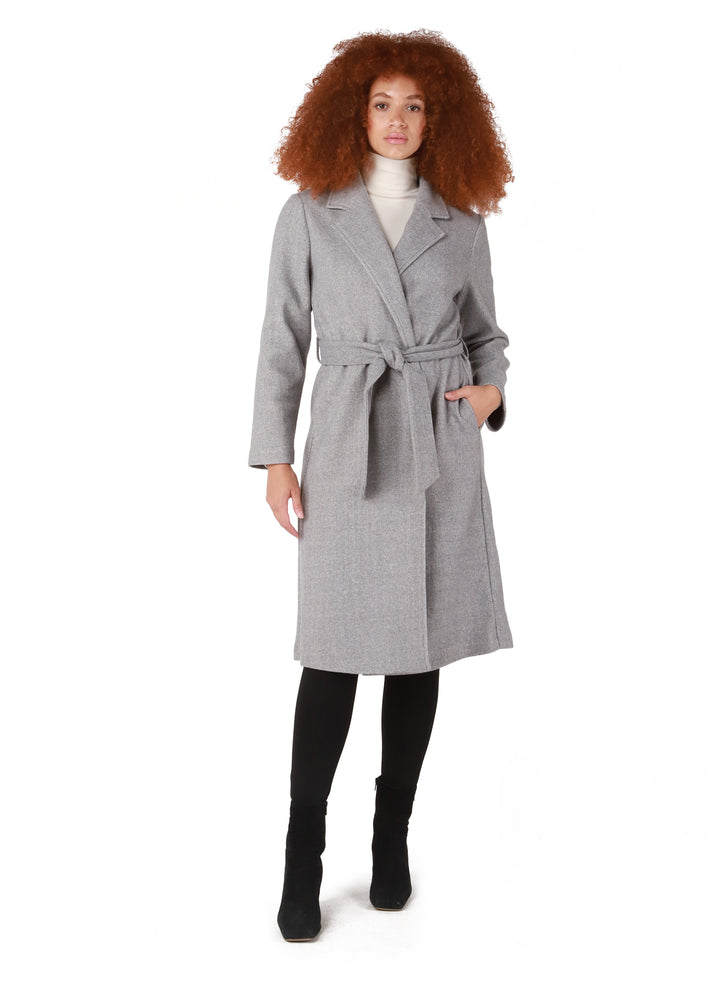 Longline Belted Coat